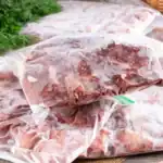 Viande congelée depuis 3 ans