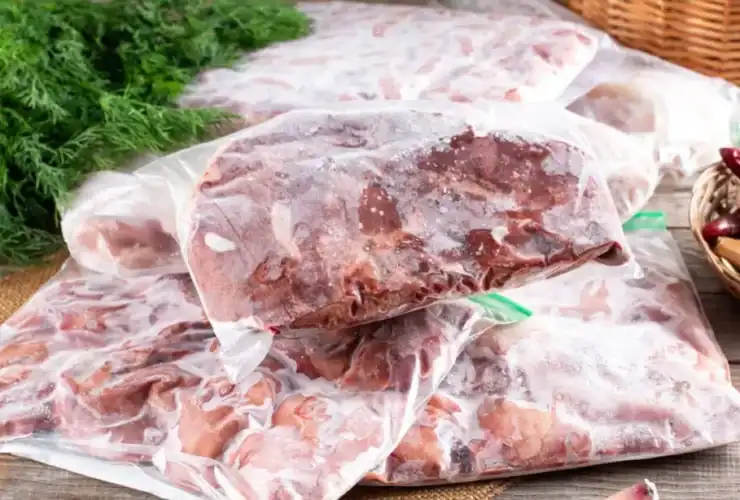 Viande congelée depuis 3 ans