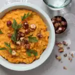purée de carotte comme accompagnement repas