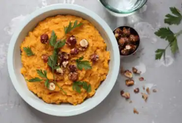 purée de carotte comme accompagnement repas