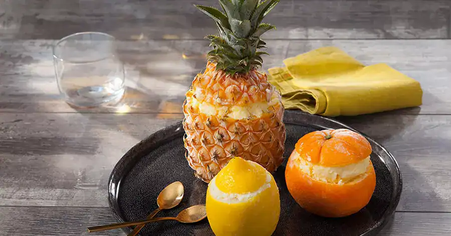 Ananas givré