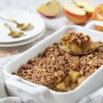Crumble aux pommes et aux amandes 1