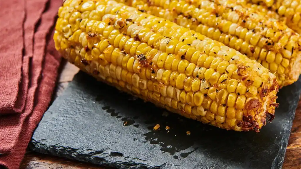 Épi de maïs à l'air fryer épicé