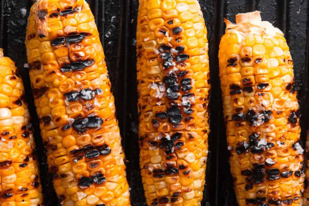 Épi de maïs à l'air fryer grillé