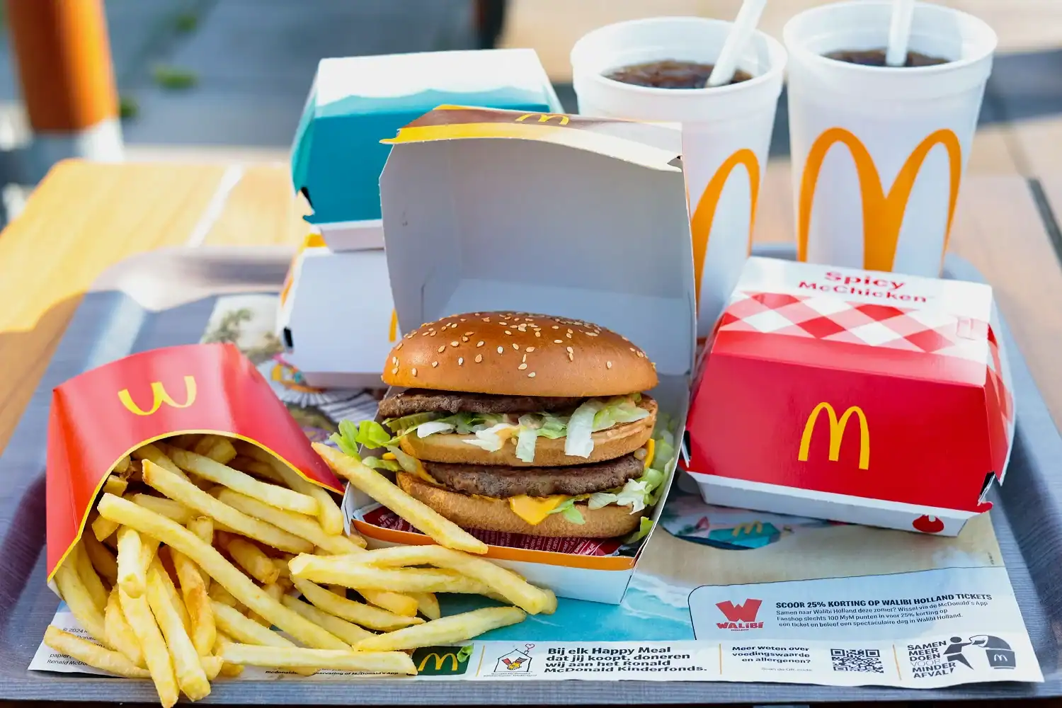 Menu Golden McDonald's