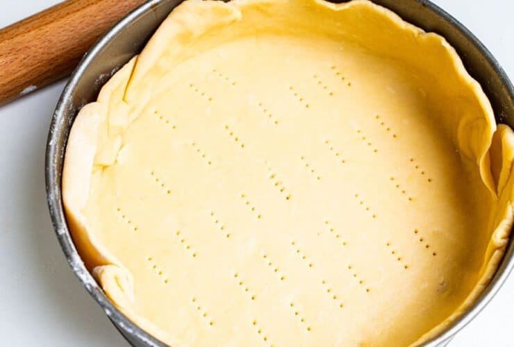 Pâte à tarte à indice glycémique bas