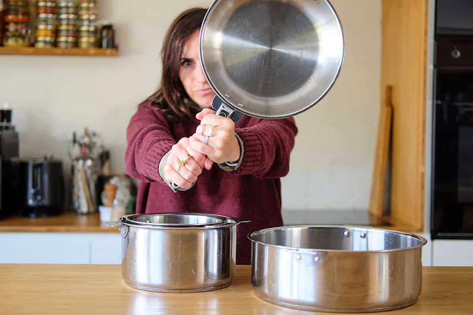 Poêle en inox ou céramique
