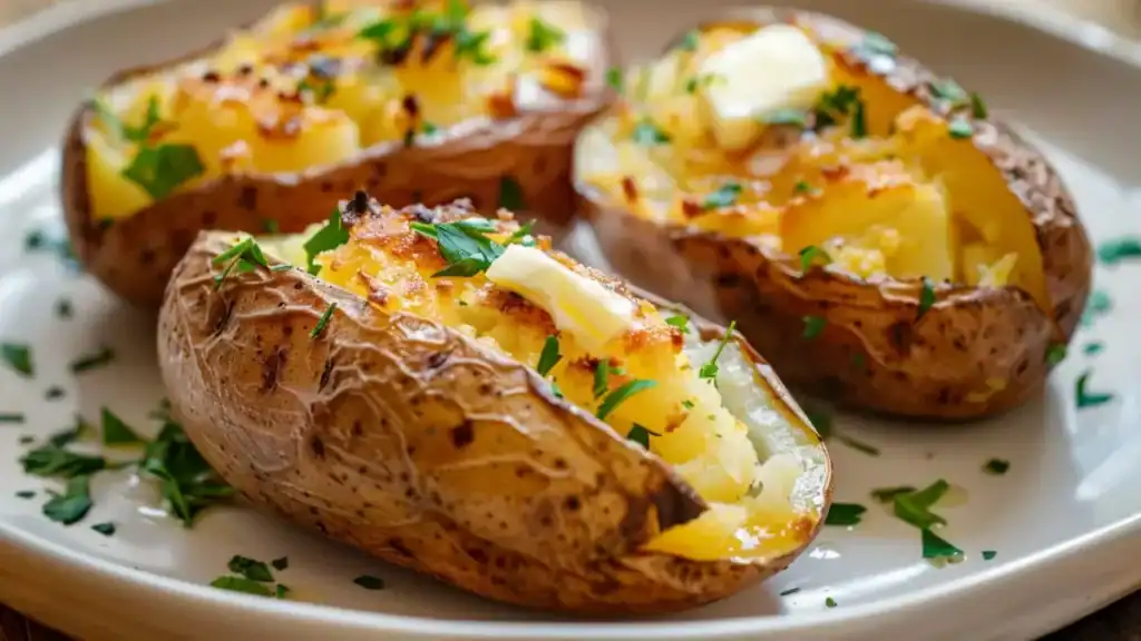 Pomme de terre farcie à l'air fryer : recettes, farces et conseils de cuisson 4 Pomme de terre farcie à l'air fryer cuisson
