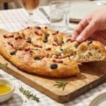 Recette de fougasse aux olives maison