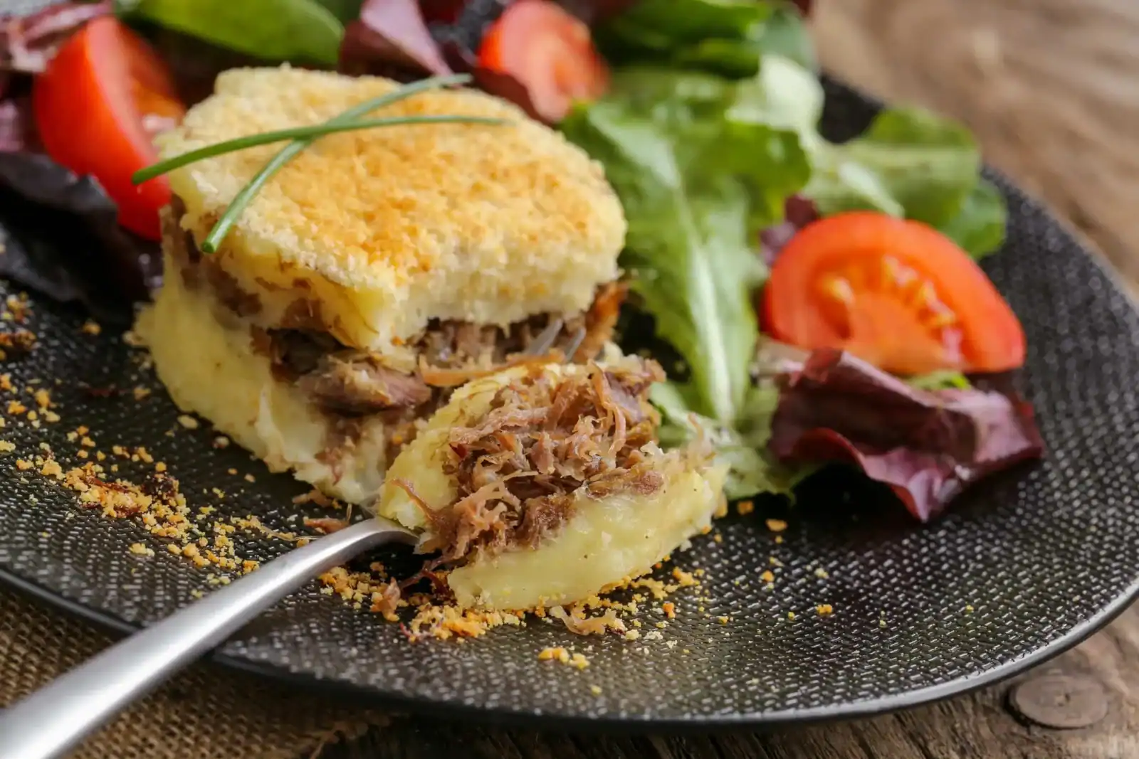 Recette de parmentier de canard