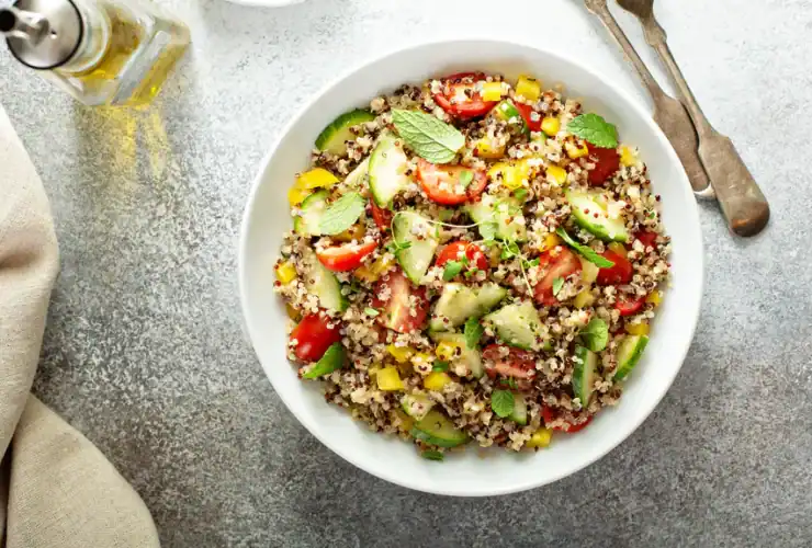 Recette de quinoa aux légumes
