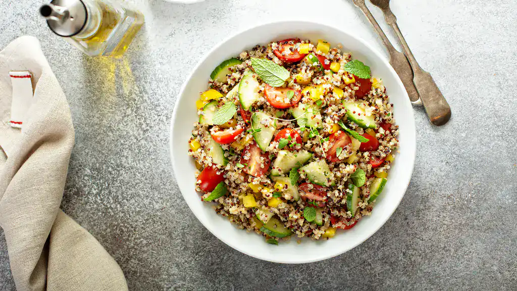 Recette de quinoa aux légumes