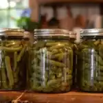 Stérilisation des haricots verts à la cocotte-minute