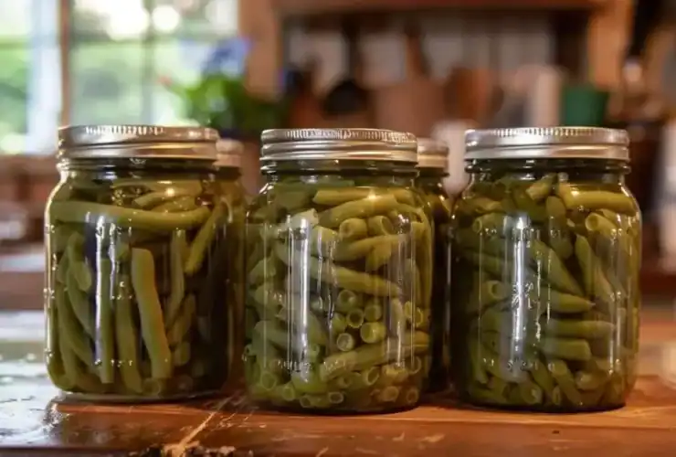 Stérilisation des haricots verts à la cocotte-minute