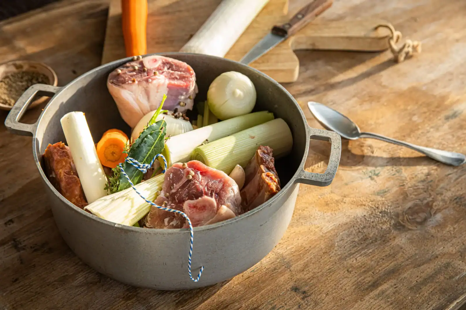 jarret de porc demi-sel