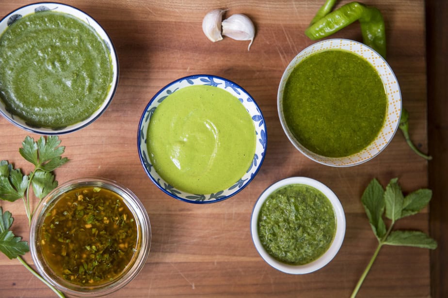 sauce à la menthe indienne recette
