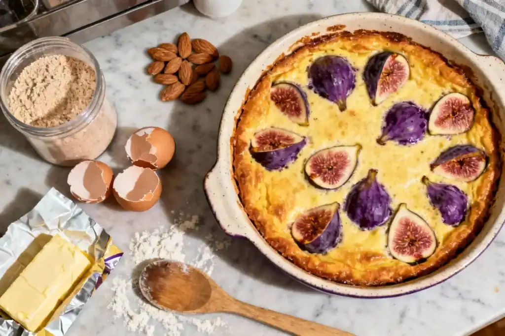 Clafoutis aux figues et poudre d'amande : la recette moelleuse qui change tout 2 Clafoutis aux figues et poudre d'amande 1
