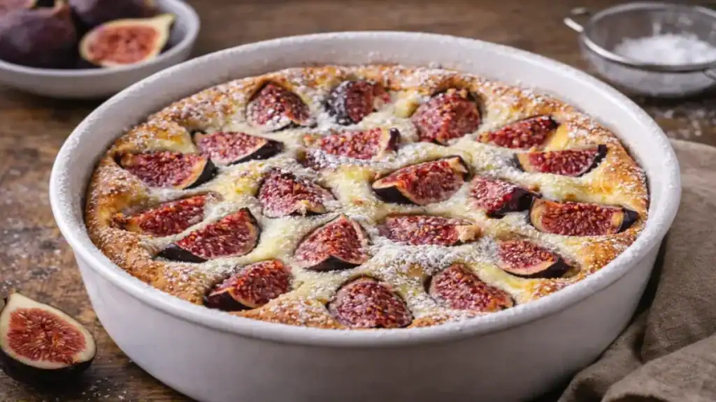 Clafoutis aux figues et poudre d'amande : la recette moelleuse qui change tout 4 Clafoutis aux figues et poudre d'amande préparations