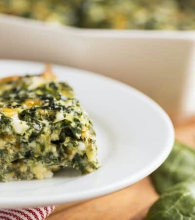 Gratin de blettes