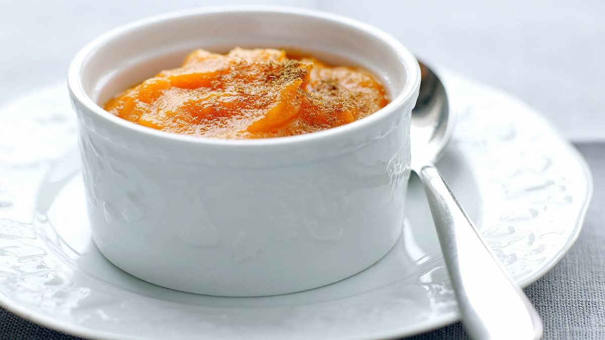 Purée de carotte au cumin