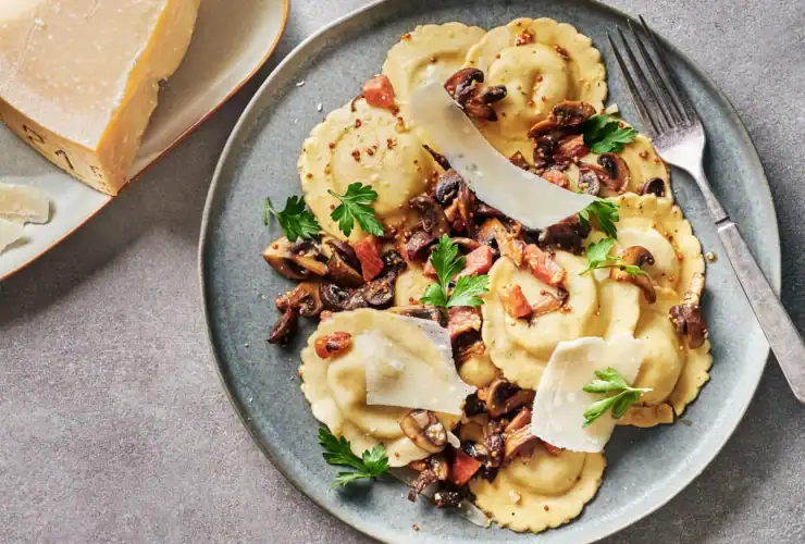 Raviolis frais