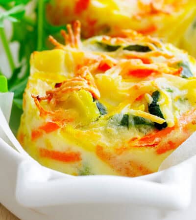 Recettes de courgettes carottes et œuf