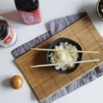Riz gluant au rice cooker