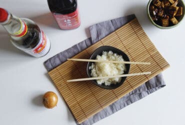 Riz gluant au rice cooker