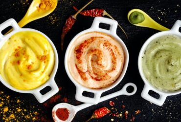 Sauce pour pierrade à base de mayonnaise