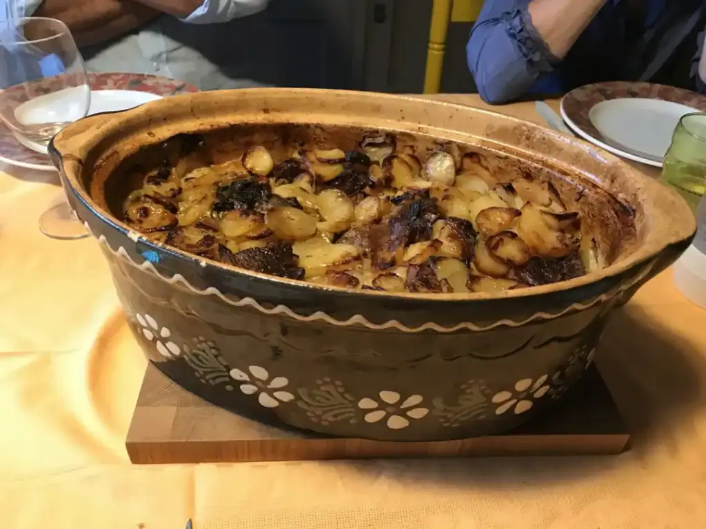 plat alsacien aux 3 viandes préparations