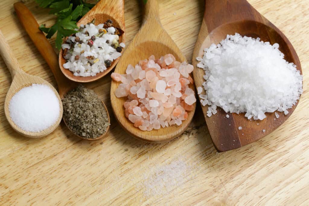 Les 3 types de sel : sel de mer, sel gemme et sel raffiné 2 3 types de sel