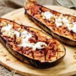 Aubergines grillées au four à l'italienne