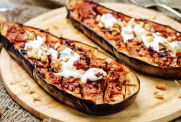 Aubergines grillées au four à l'italienne