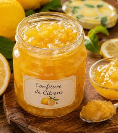 Confiture de citron de Menton