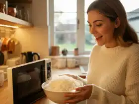 Cuire du riz au micro-ondes