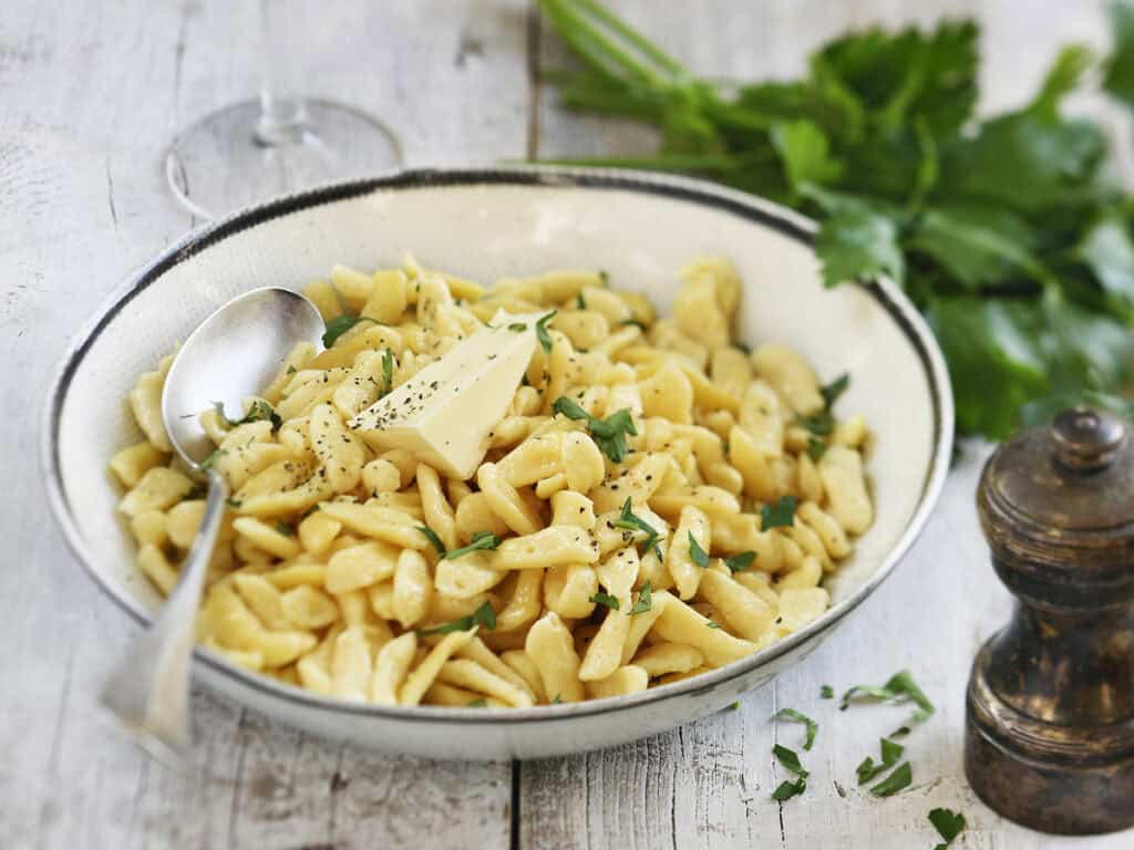 Cuisson des spaetzle