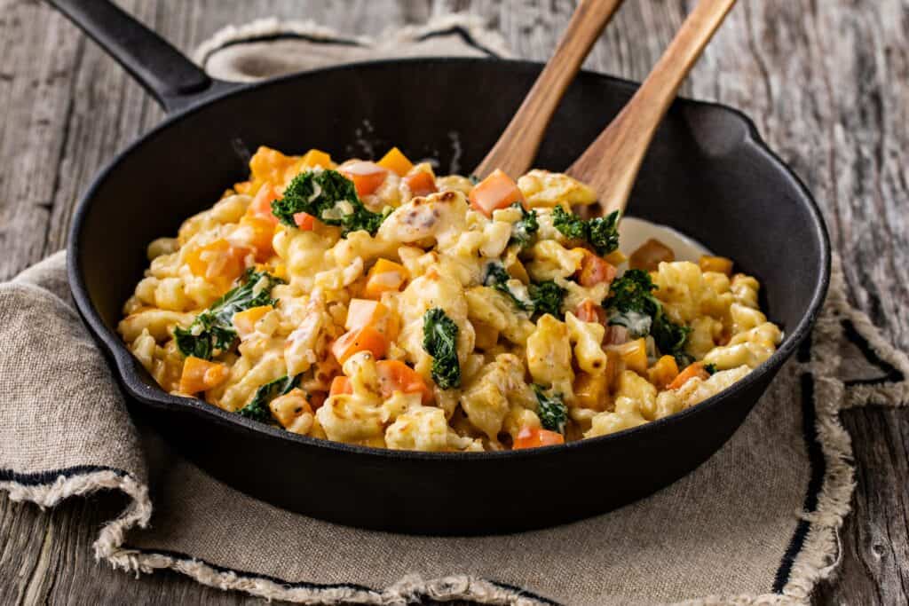 Cuisson des spaetzle variantes