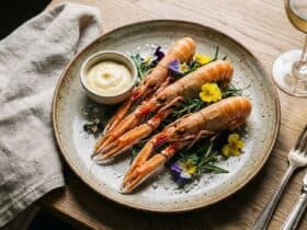 Langoustines surgelées