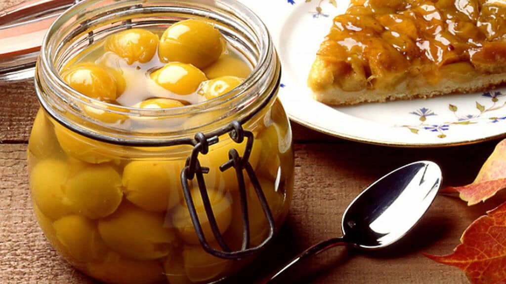 Mirabelles au sirop sans stérilisation