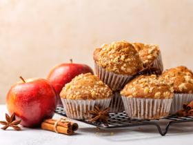 Muffins à la compote de pomme