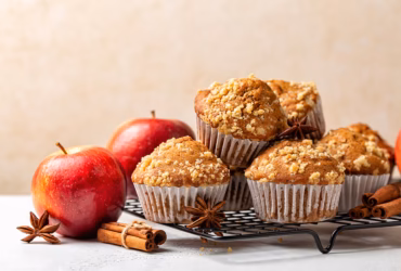 Muffins à la compote de pomme
