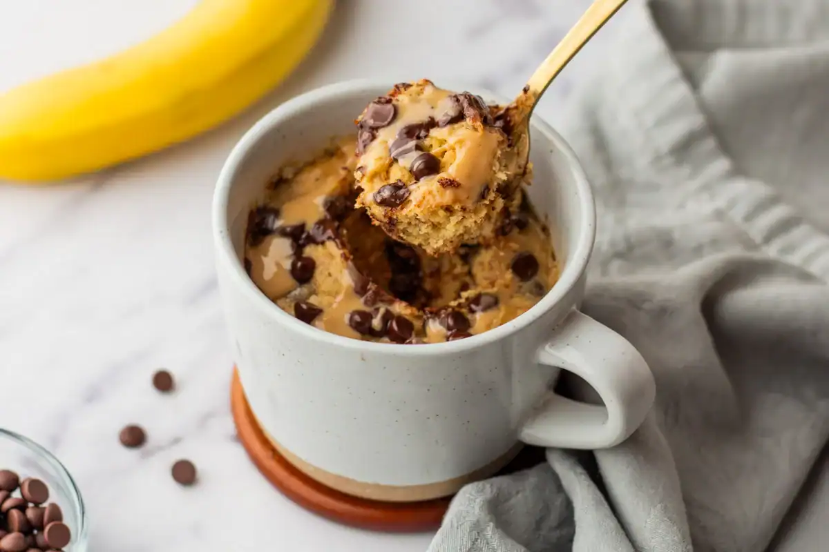 Mug cake healthy peu calorique