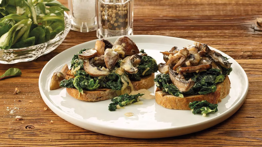 La vraie recette de la croûte aux champignons du Haut-Doubs 2 Recette de croûte aux champignons du Haut-Doubs