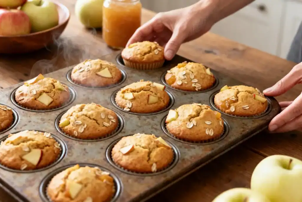 Muffins à la compote de pomme : recettes, astuces et variantes pour tous 5 Recette de muffins à la compote de pomme