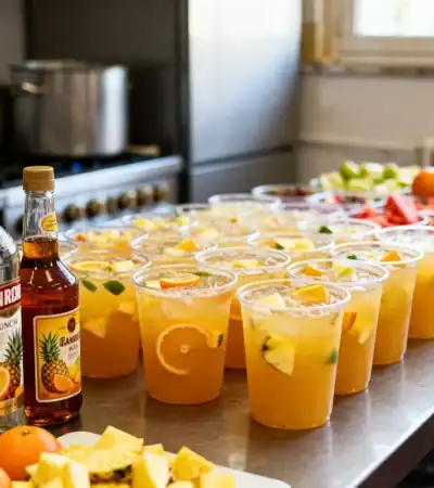 Recette de punch pour 50 personnes