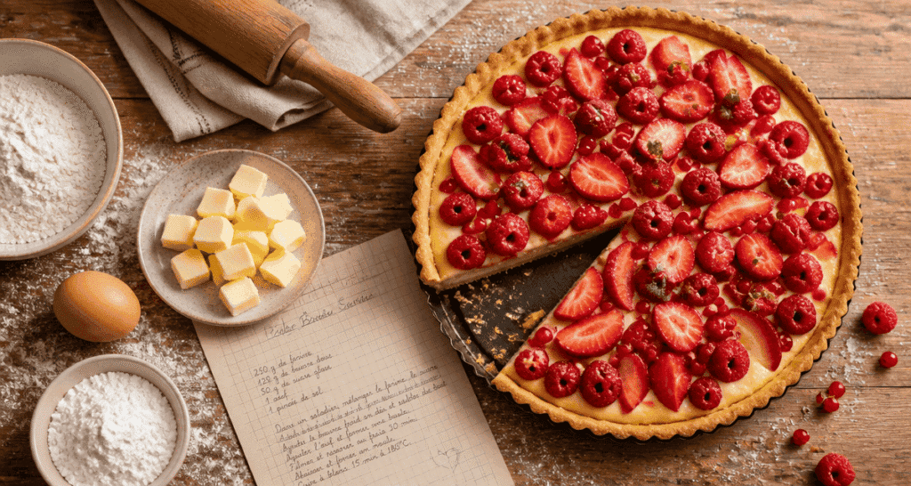 Recettes sucrées avec pâte brisée : tartes, gâteaux et idées faciles à tester 5 Recettes sucrées avec pâte brisée et temps de cuisson