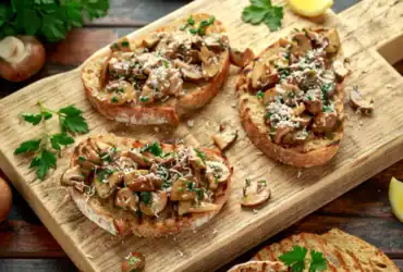 croûte aux champignons du Haut-Doubs