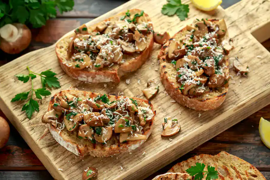 croûte aux champignons du Haut-Doubs