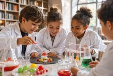 Biblis en folie à Montpellier : un atelier de cuisine moléculaire pour les enfants