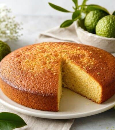 gateau moelleux a la bergamote